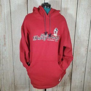 Walt Disney World Established 71 XL Red Hoodie Sweat Shirt